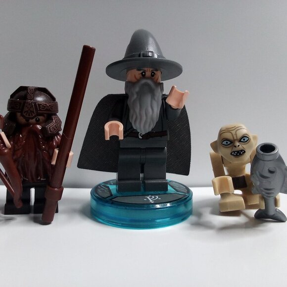 Lego Minifigures Lord of the Rings Gandolf Lot (3) - Picture 1 of 5